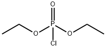 Diethyl chlorophosphate Struktur