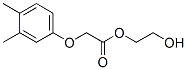 2-hydroxyethyl (3,4-dimethylphenoxy)acetate  Struktur