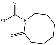 1(2H)-Azocinecarbonylchloride,hexahydro-2-oxo-(9CI) Struktur