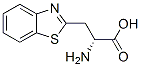 2-Benzothiazolepropanoicacid,alpha-amino-,(R)-(9CI) Struktur