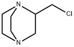 1,4-Diazabicyclo[2.2.2]octane,  2-(chloromethyl)- Struktur