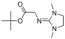 Glycine, N-(1,3-dimethyl-2-imidazolidinylidene)-, 1,1-dimethylethyl ester (9CI) Struktur