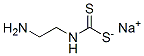 (2-Aminoethyl)dithiocarbamic acid sodium salt Struktur