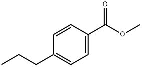 1-Methoxycarbonyl-4-propylbenzene Struktur