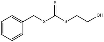 CARBONOTRITHIOIC ACID, 2-HYDROXYETHYL PHENYLMETHYL ESTER Struktur