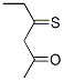 2-Hexanone, 4-thioxo- (9CI) Struktur