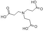 3,3',3''-NITRILOTRIPROPIONIC ACID Struktur