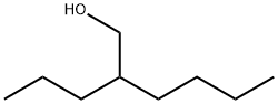 2-propylhexan-1-ol  Struktur