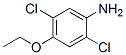 p-Phenetidine, 2,5-dichloro- Struktur