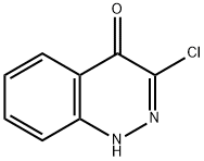 4(1H)-Cinnolinone,  3-chloro- Struktur