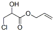 Propanoic  acid,  3-chloro-2-hydroxy-,  2-propenyl  ester  (9CI) Struktur