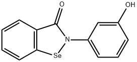 8-(3-hydroxyphenyl)-9-selena-8-azabicyclo[4.3.0]nona-1,3,5-trien-7-one Struktur