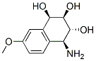 1,2,3-Naphthalenetriol, 4-amino-1,2,3,4-tetrahydro-7-methoxy-, (1R,2R,3R,4S)- (9CI) Struktur