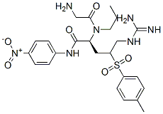 N-alpha-p-Tos-gly-pro-arg-p-nitroanilide Struktur