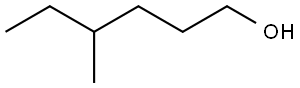 4-METHYL-1-HEXANOL Struktur