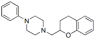 1-(chroman-2-ylmethyl)-4-phenyl-piperazine Struktur