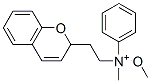 2H-chromen-2-yl-ethyl-methyl-phenylmethoxy-azanium Struktur