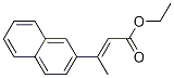 (E)-ethyl 3-(naphthalen-2-yl)but-2-enoate Struktur