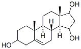 3,15,17-trihydroxy-5-androstene Struktur