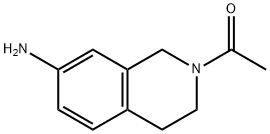 1-(7-aMino-3,4-dihydroisoquinolin-2(1H)-yl)ethanone Struktur