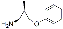 Cyclopropylamine,  2-methyl-3-phenoxy-,  cis-  (7CI) Struktur