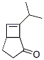 Bicyclo[3.2.0]hept-6-en-2-one, 7-(1-methylethyl)- (9CI) Struktur