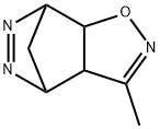 4,7-Methanoisoxazolo[4,5-d]pyridazine,  3a,4,7,7a-tetrahydro-3-methyl- Struktur