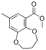 2H-1,5-Benzodioxepin-6-carboxylicacid,3,4-dihydro-8-methyl-,methylester(9CI) Struktur