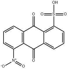 1-NITROANTHRAQUINONE-5-SULFONIC ACID SODIUM SALT Struktur