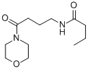 N-(4-(4-Morpholinyl)-4-oxobutyl)butanamide Struktur