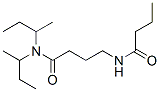 N-[3-(dibutan-2-ylcarbamoyl)propyl]butanamide Struktur