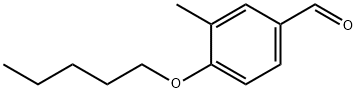 Benzaldehyde, 3-methyl-4-(pentyloxy)- (9CI) Struktur