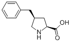 (2S,4S)-4-BENZYL-PYRROLIDINE-2-CARBOXYLIC ACID Struktur