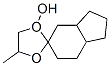 Spiro[1,3-dioxolane-2,5-[5H]inden]-1-ol, octahydro-7a-methyl-, (1S,3aR,7aS)- (9CI) Struktur