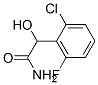 Benzeneacetamide,  2-chloro-6-fluoro--alpha--hydroxy- Struktur