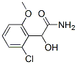 Benzeneacetamide,  2-chloro--alpha--hydroxy-6-methoxy- Struktur