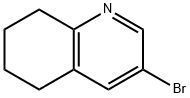 QUINOLINE, 3-BROMO-5,6,7,8-TETRAHYDRO- Structure