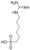 6-guanidinohexanesulfonic acid Struktur