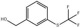 3-(TRIFLUOROMETHYLTHIO)BENZYL ALCOHOL Struktur