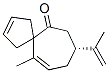 Spiro[4.6]undeca-2,10-dien-6-one, 11-methyl-8-(1-methylethenyl)-, (8R)- (9CI) Struktur