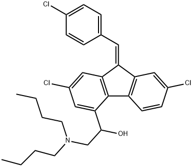 Lumefantrine Struktur