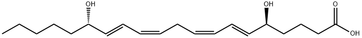 5(S), 15(S)-DIHETE Struktur