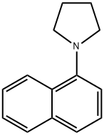 1-(1-NAPHTHYL)PYRROLIDINE Struktur