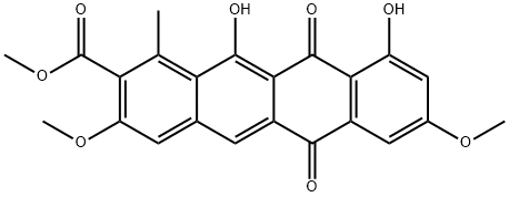 tetracenomycin A2 Struktur