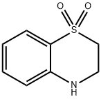 3,4-DIHYDRO-2H-1,4-BENZOTHIAZINE 1,1-DIOXIDE Struktur