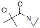 Aziridine, 1-(2-chloro-2-methyl-1-oxopropyl)- (9CI) Struktur