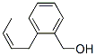 Benzenemethanol, 2-(2-butenyl)-, (Z)- (9CI) Struktur