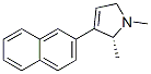 1H-Pyrrole,2,5-dihydro-1,2-dimethyl-3-(2-naphthalenyl)-,(2R)-(9CI) Struktur