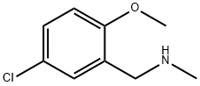 N-(5-CHLORO-2-METHOXYBENZYL)-N-METHYLAMINE Struktur