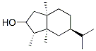 1H-Inden-2-ol,octahydro-1,3a,7a-trimethyl-6-(1-methylethyl)-,(1S,3aR,6R,7aS)-(9CI) Struktur